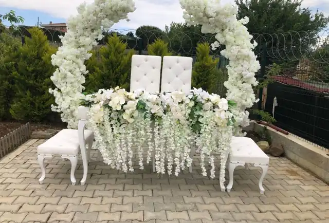 Nikâh Masası Kiralama | Tag Çiçeği ve Pleksi Nikah Kürsüsü Kiralama galeri fotoğrafı 6