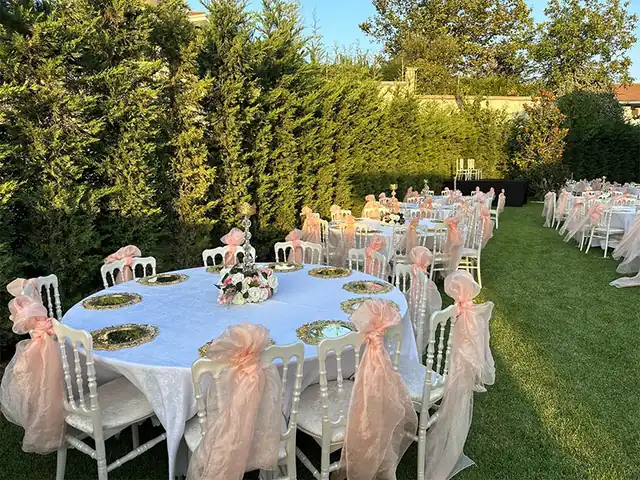 Bahçede Düğün ve Nikah Organizasyonu Hizmeti | Fiyatları | İstanbul 2026 galeri fotoğrafı 10