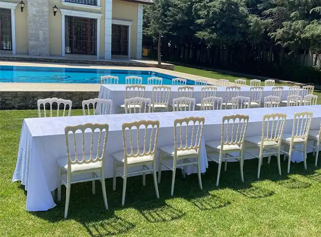 Anadolu Yakası Masa Sandalye Kiralama İstanbul | Avrupa Yakası Kiralık Masa Sandalye ve Süsleme 2026 galeri fotoğrafı 5