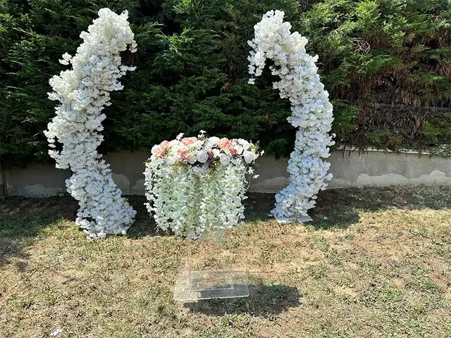 Bahçede Düğün ve Nikah Organizasyonu Hizmeti | Fiyatları | İstanbul 2026 galeri fotoğrafı 2