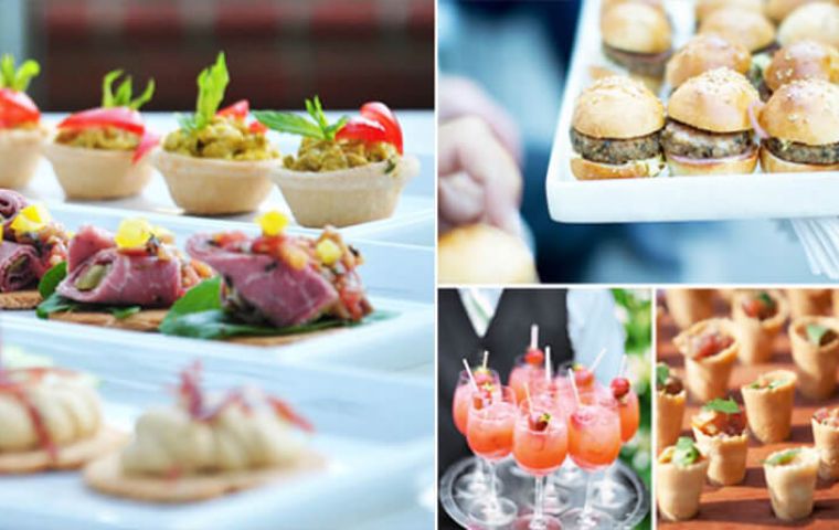 Catering Hizmeti Atıştırmalıklar, Kanepeler