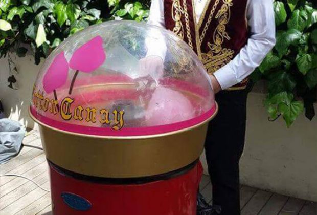 Karnaval Yiyecekler Pamuk Şeker